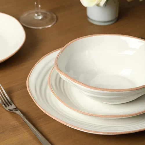 Stone Lain Nami Stoneware 12-Piece Dinnerware Set