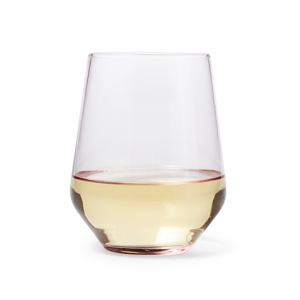 Sur La Table Pink Stemless Wine Glass