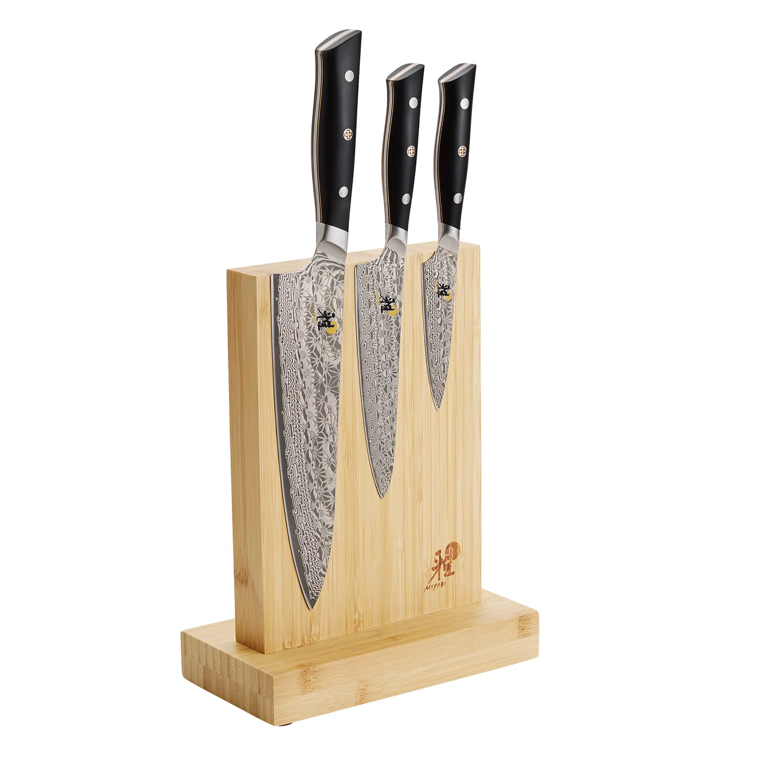 Miyabi Hibana 4-Piece Magnetic Easel Knife Block Set