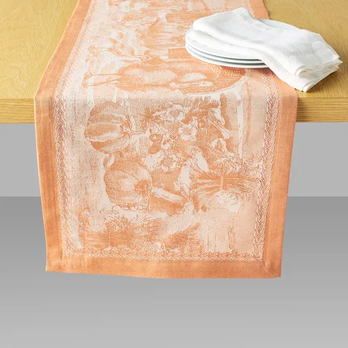 Sur La Table Thanksgiving Jacquard Runner