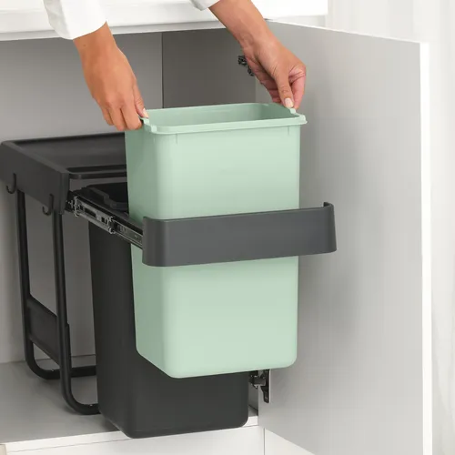 Brabantia Sort & Go 2x15 Liter Built-in Trash Can