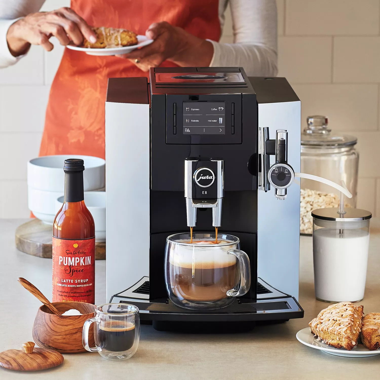 JURA Glass Milk Container