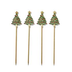 Sur la table Tree Cocktail Picks, Set of 4