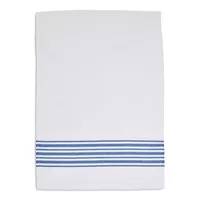 Sur La Table Blue Horizontal Stripe Kitchen Towel
