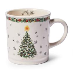 Sur La Table Snowy Village Tree Mug
