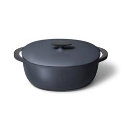 Caraway Enameled Cast Iron Oval Dutch Oven, 8.5 qt. 