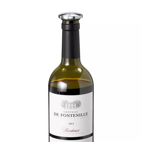 OXO Steel Spillproof Wine Stopper, Set of 2