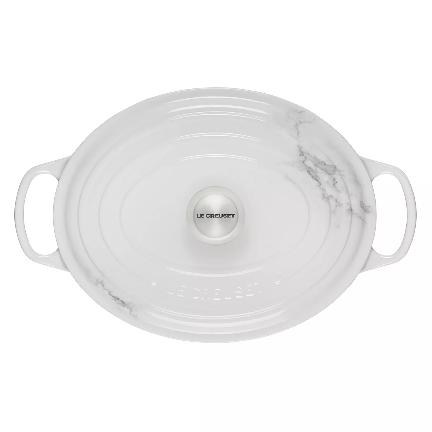 Le Creuset Signature Oval Marble Dutch Oven, 6.75 qt.