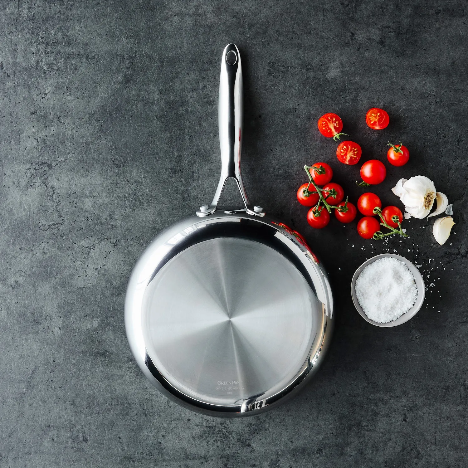 GreenPan Stainless Steel Valencia Pro Ceramic Nonstick Skillet