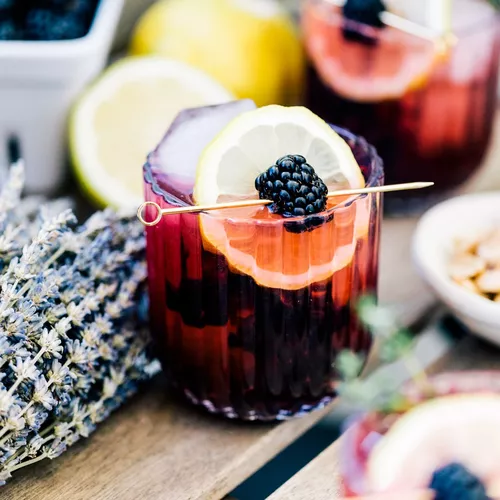 Sparkling Blackberry Lavender Smash