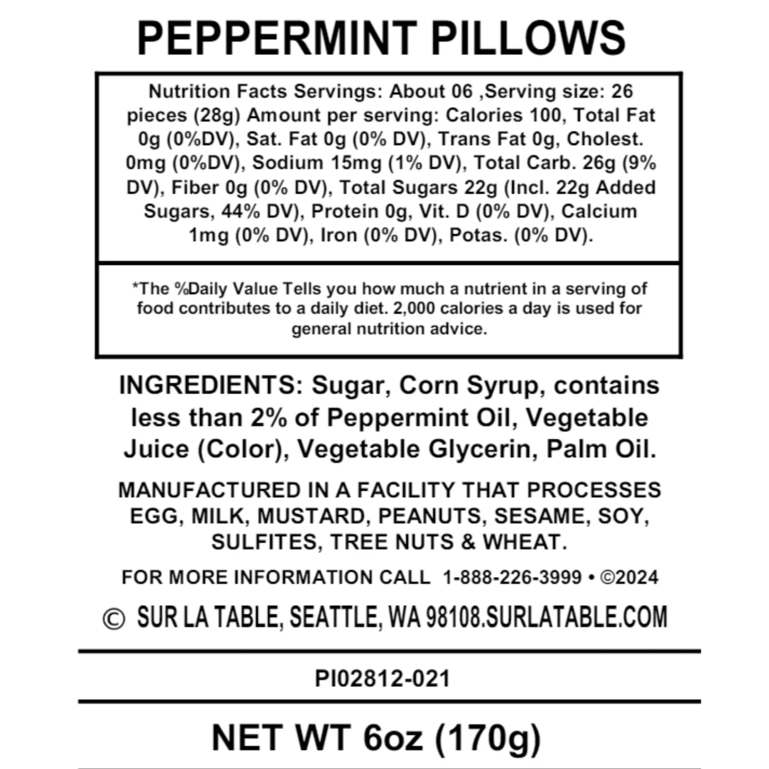 Sur La Table Peppermint Pillows