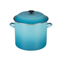 Le Creuset Caribbean Enameled Steel Stockpot, 16 qt.