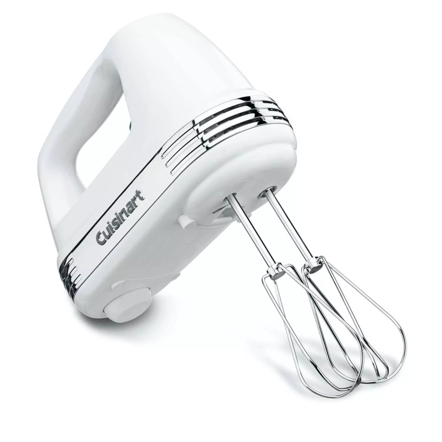 Cuisinart HM-70 Power Advantage 7-Speed Hand Mixer, Stainless and White 