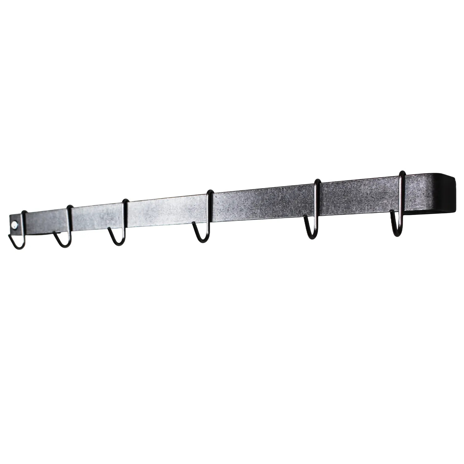 Enclume Classic Hammered Steel Utensil Bar Wall Racks