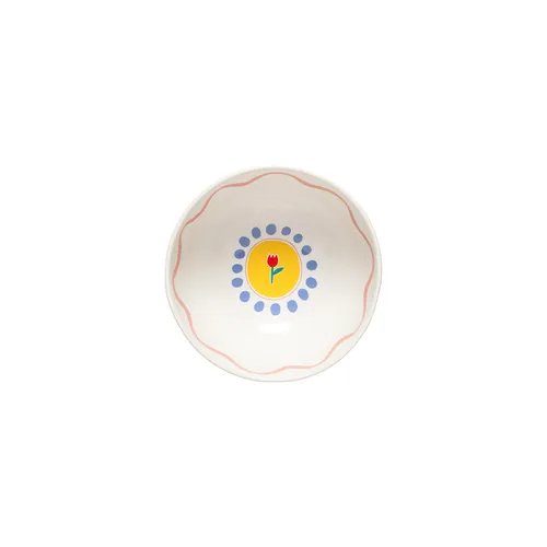 Costa Nova Summer Bliss Tulip Cereal Bowls, Set of 6