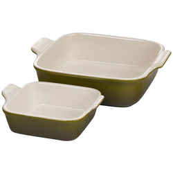 Le Creuset 2-Piece Square Baker Set 