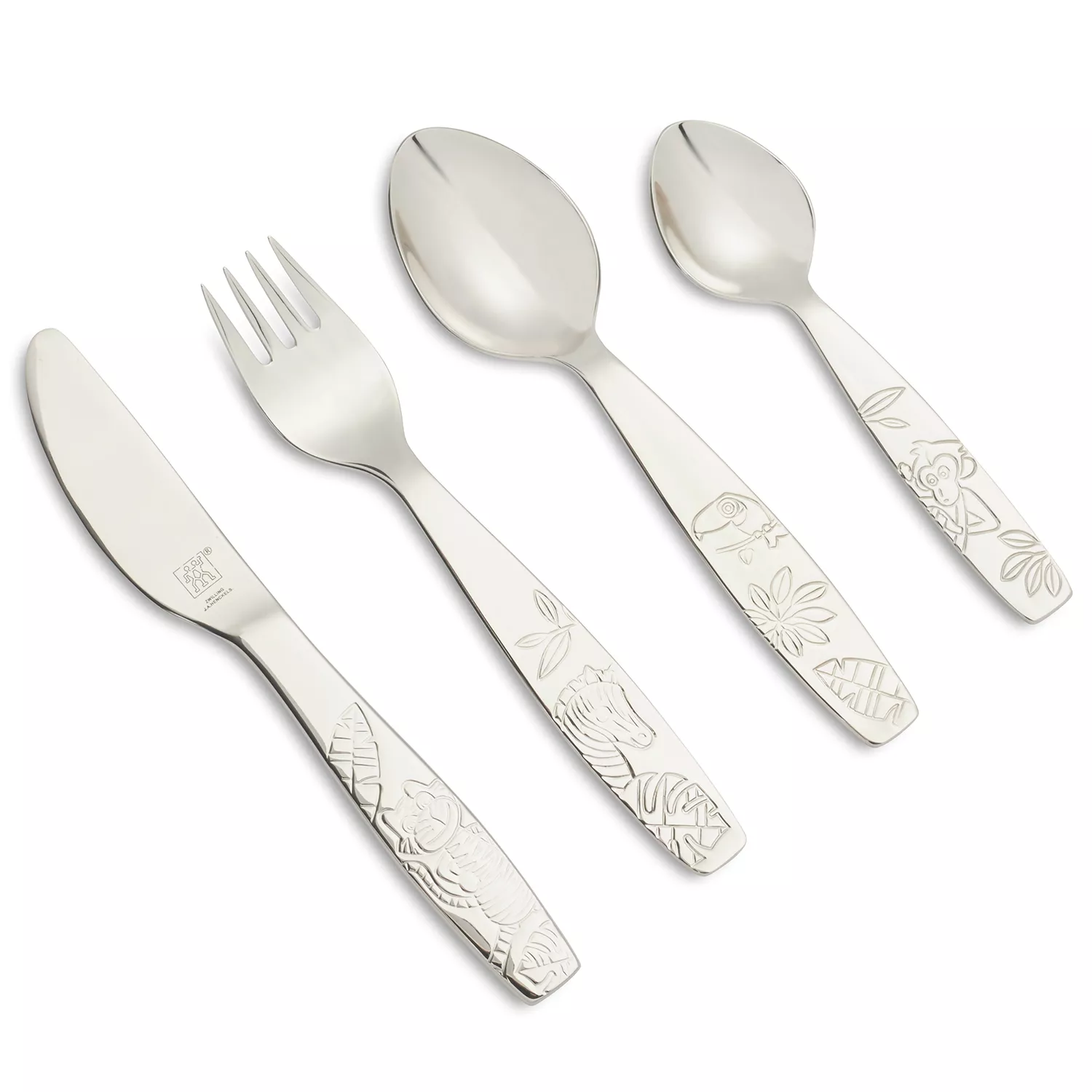 Zwilling J.A. Henckels Jungle Children’s Flatware, 4-Piece Set