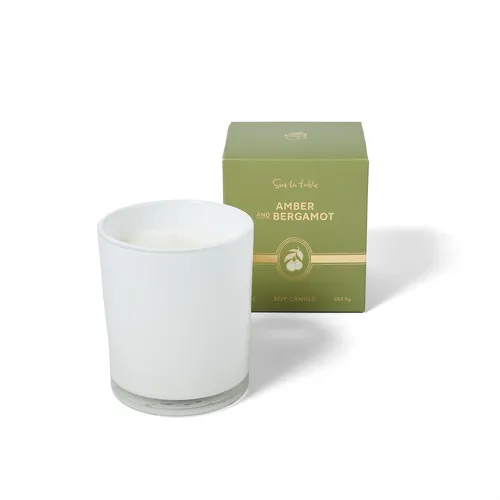  Sur La Table Amber & Bergamot Candle