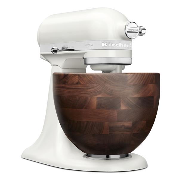 KitchenAid® Artisan Tilt-Head Stand Mixer with Walnut Wood Bowl