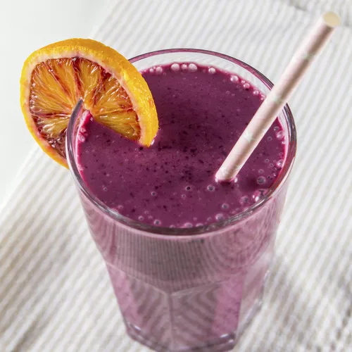 Banana Blueberry Orange Smoothie