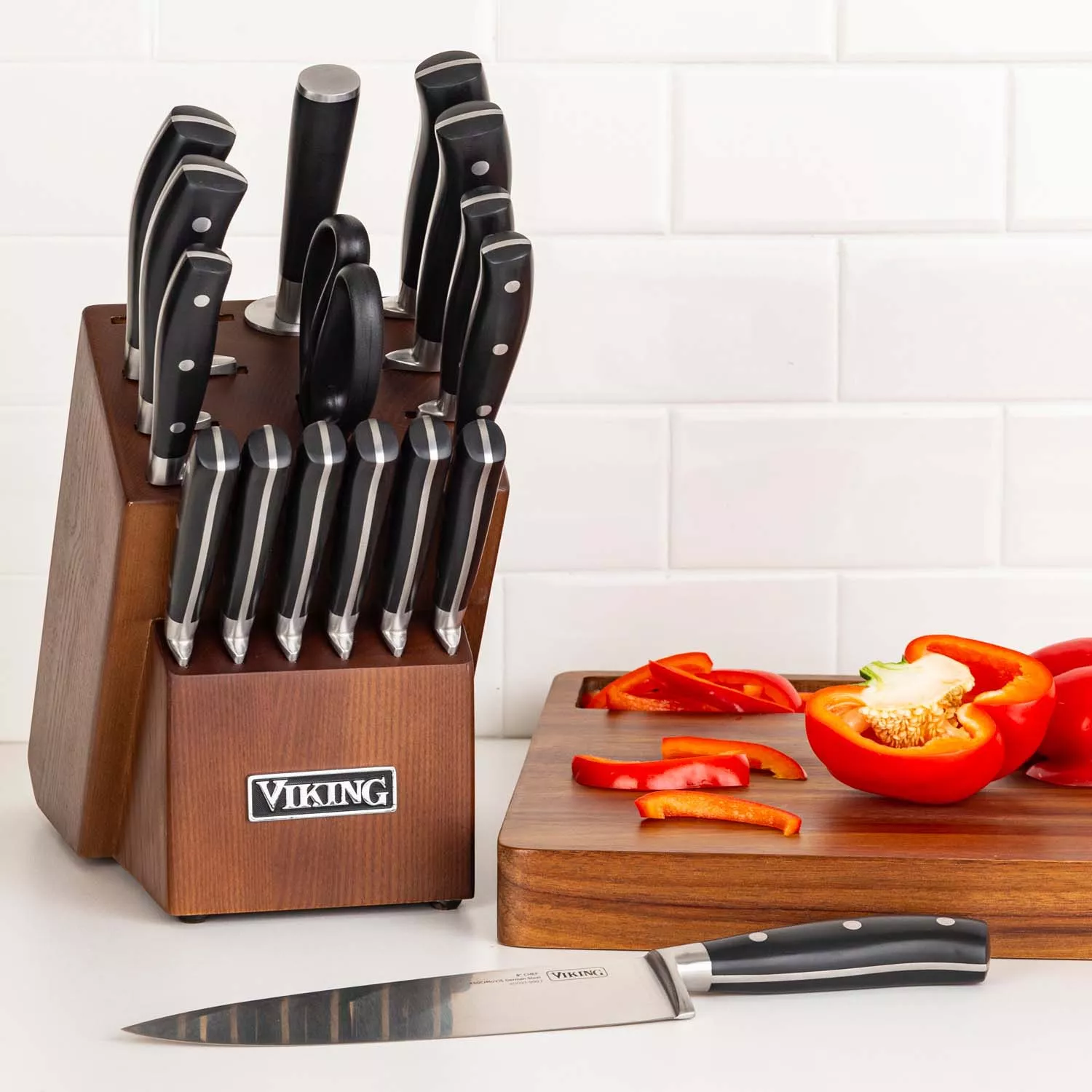 Viking 17-Piece Knife Block Set