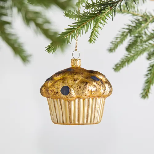 Sur La Table Blueberry Muffin Ornament
