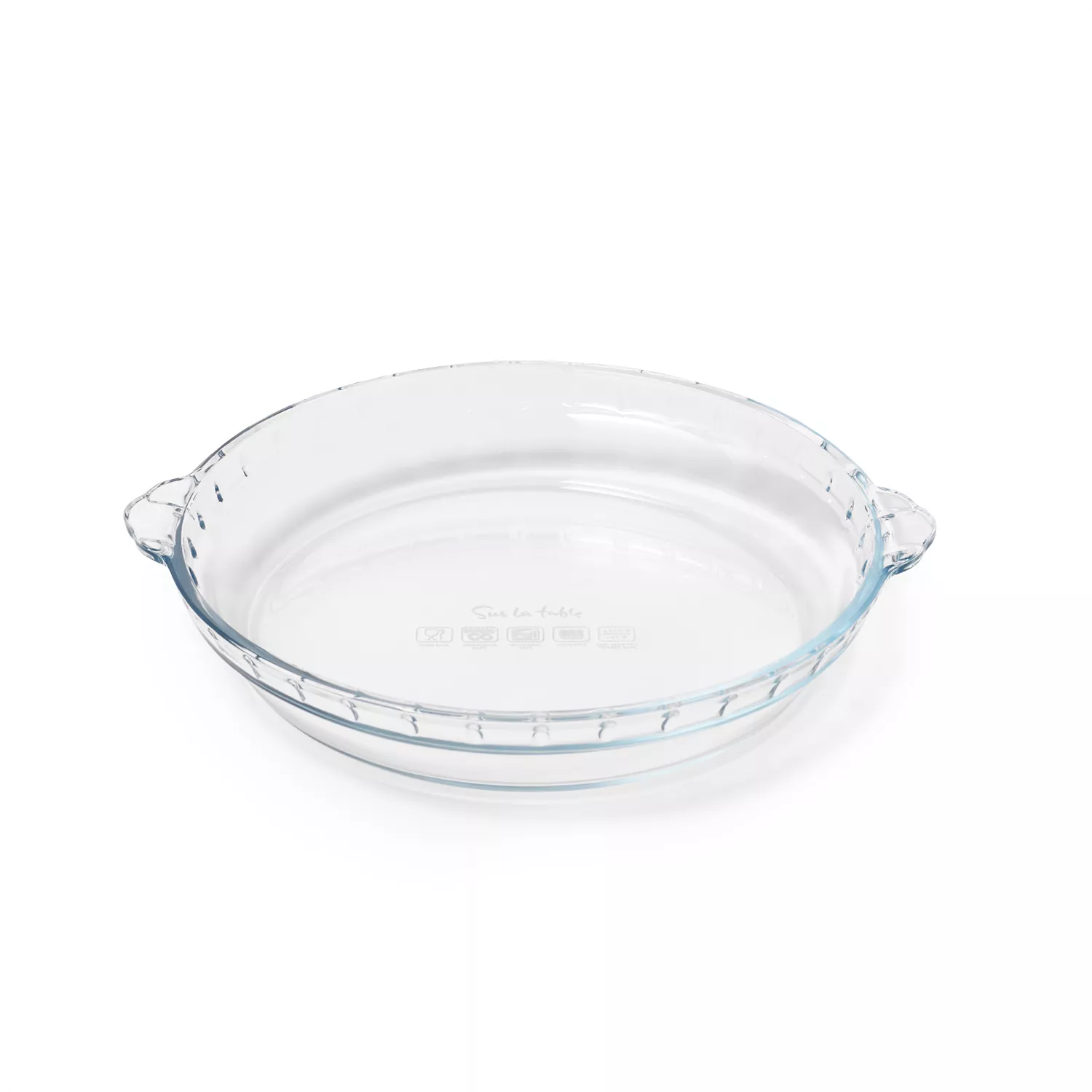 Sur La Table Glass Pie Dish, 9"