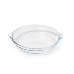 Sur La Table Glass Pie Dish, 9" Perfect for a smaller quiche or pie