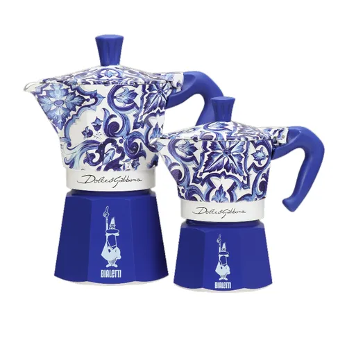 Bialetti Dolce & Gabbana Blu Mediterraneo Moka Pots