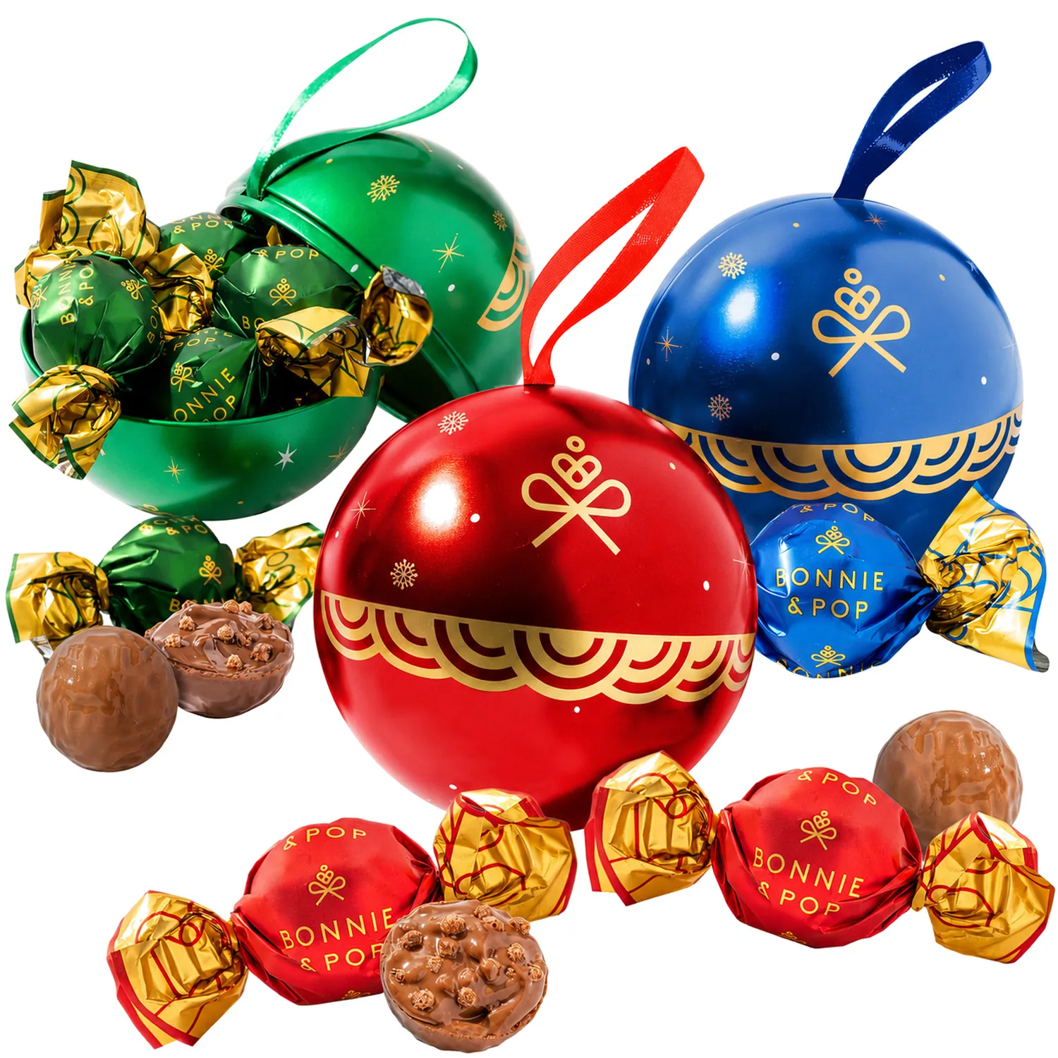 Bonnie & Pop Hanging Ornament Set