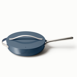 Caraway Ceramic Nonstick Sauté Pan with Lid, 4.5 qt.