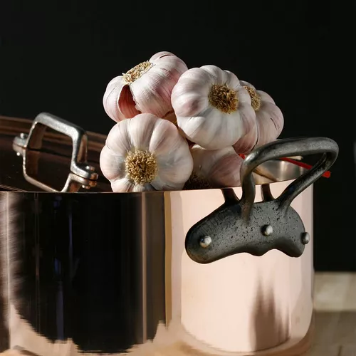 de Buyer Inocuivre Tradition Copper Stew Pan With Lid