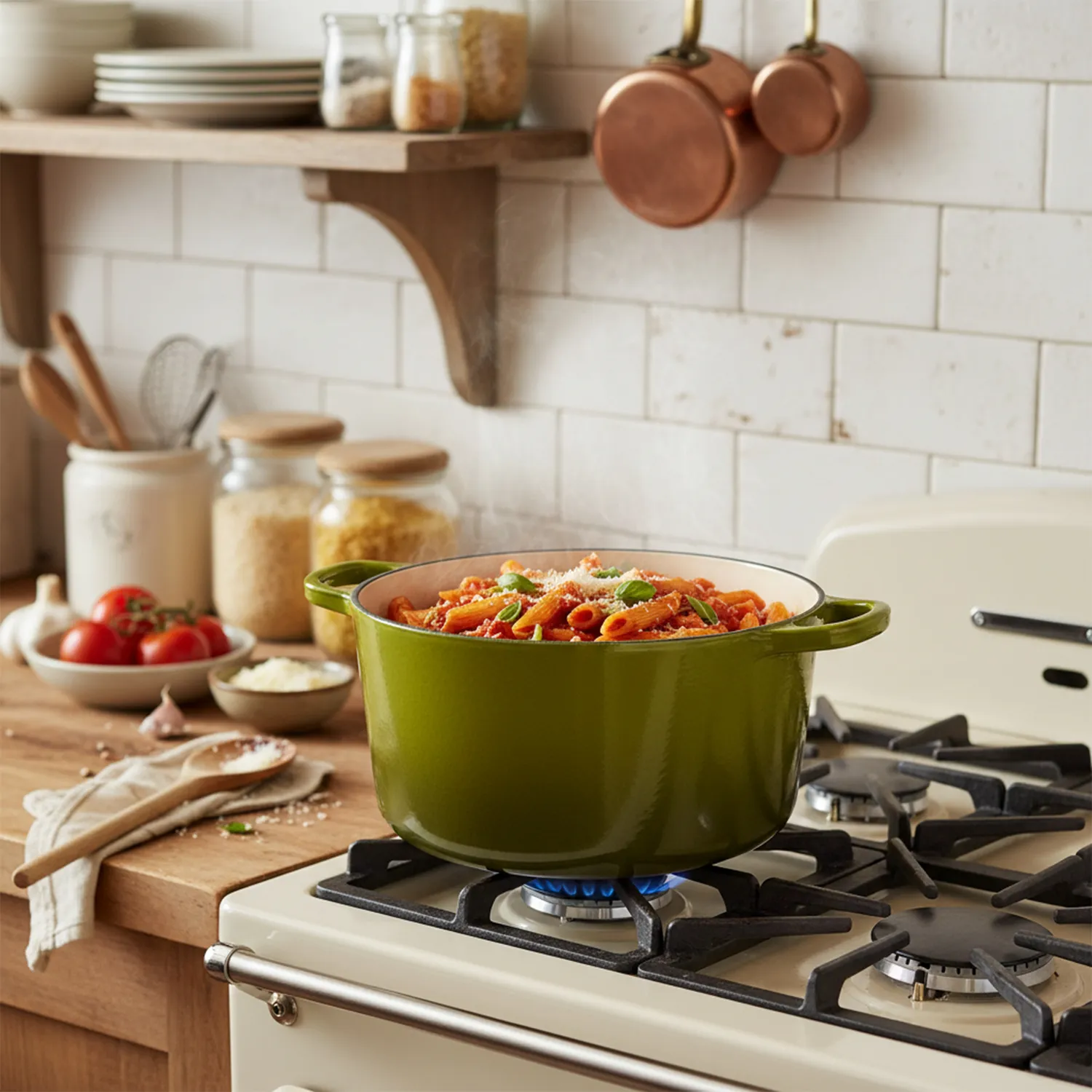 Le Creuset Signature Deep Round Dutch Oven, 6.5 qt.