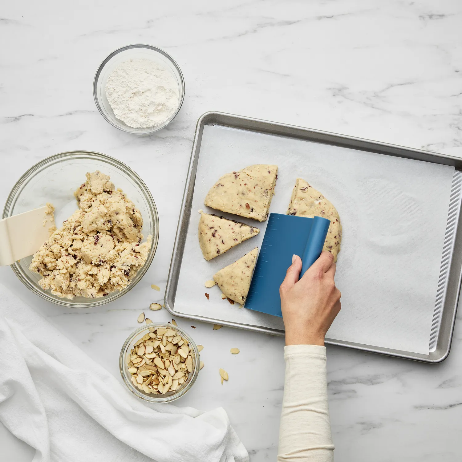  2-in-1 Dough Scraper