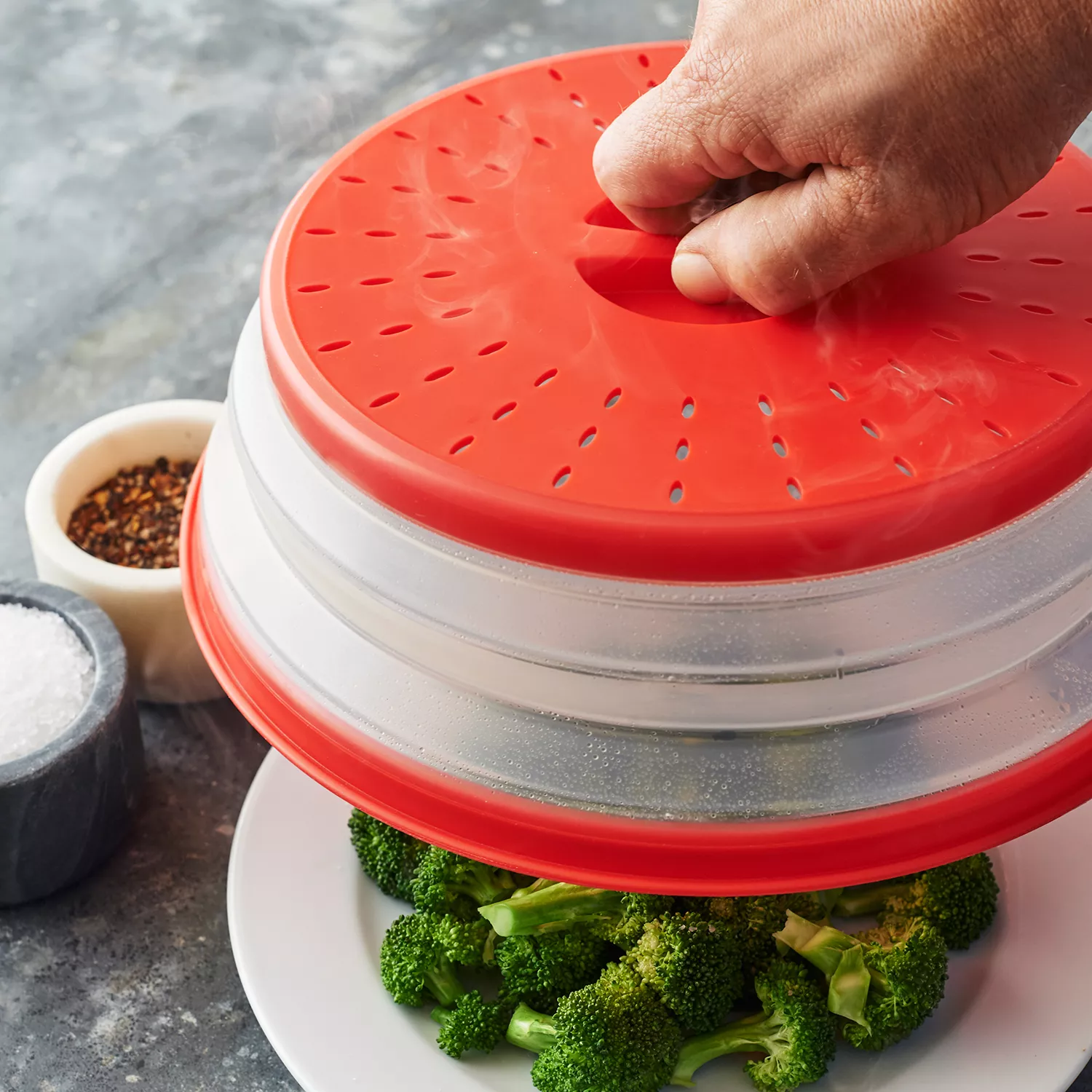 Tovolo Collapsible Microwave Food Cover