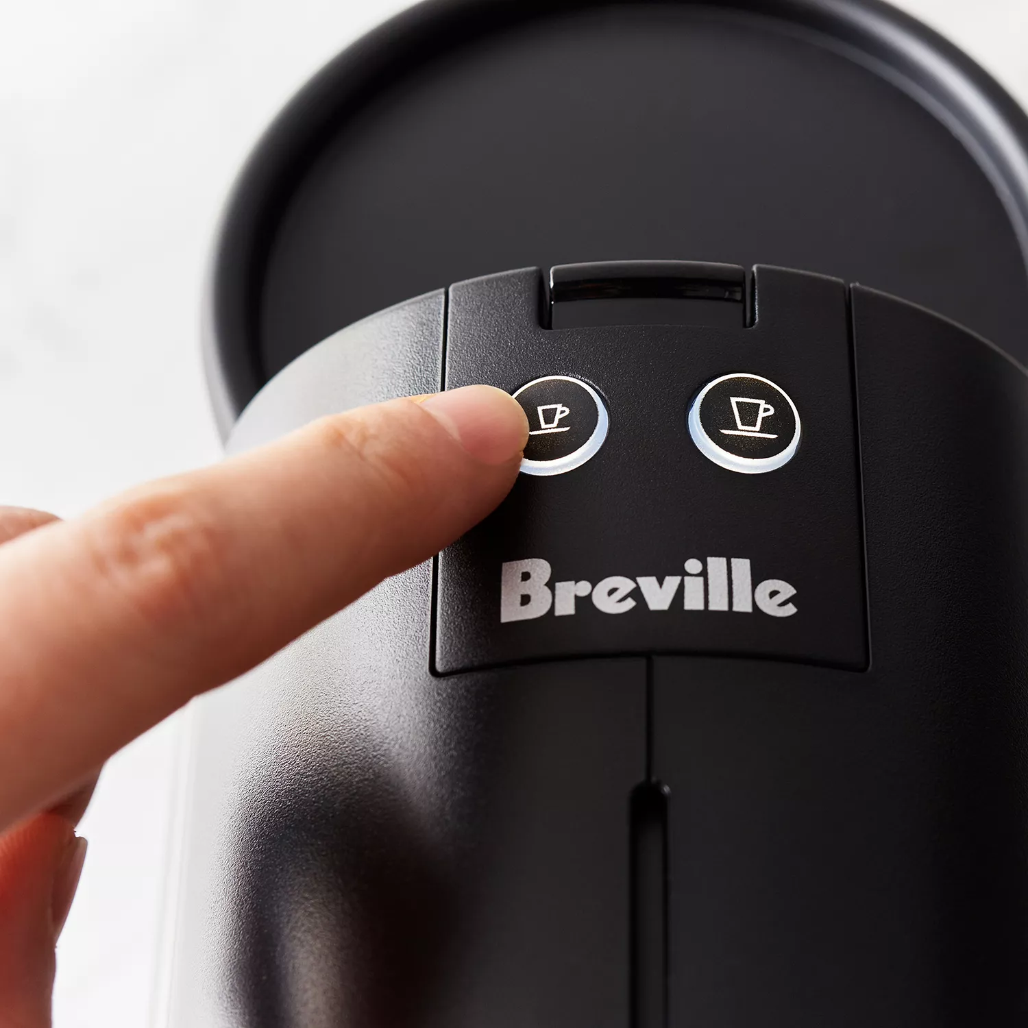 Nespresso Pixie Espresso Machine by Breville, Titan
