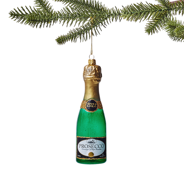 Sur La Table 2022 Prosecco Bottle Ornament