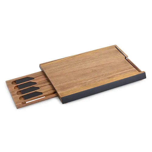 Picnic Time Formaggio Cheese Board & Tools Set