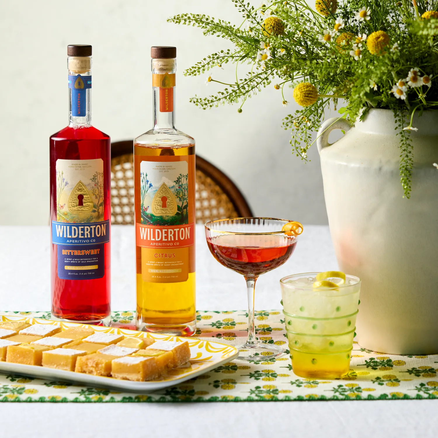 Sur La Table Citrus Bloom Terracotta Vase