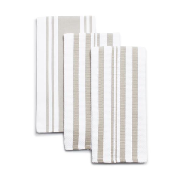 Sur La Table Striped Kitchen Towels, Set of 3