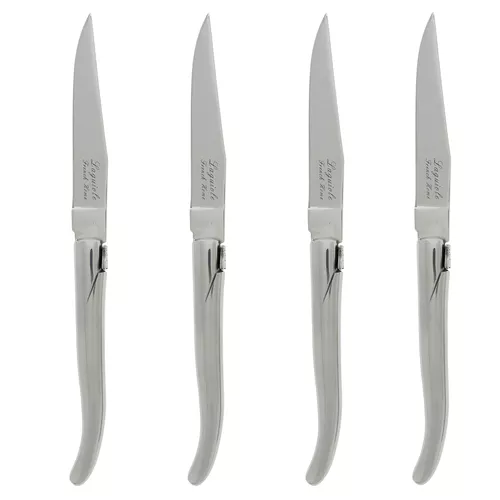 French Home Laguiole Connoisseur Steak Knives, Set of 4