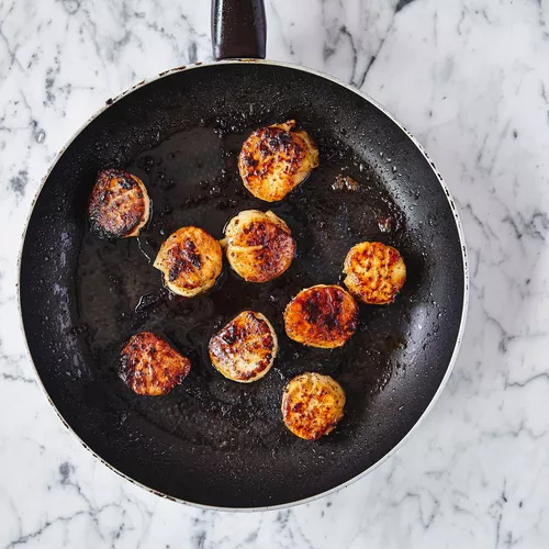 Pan-Seared Scallops with Deconstructed Guacamole