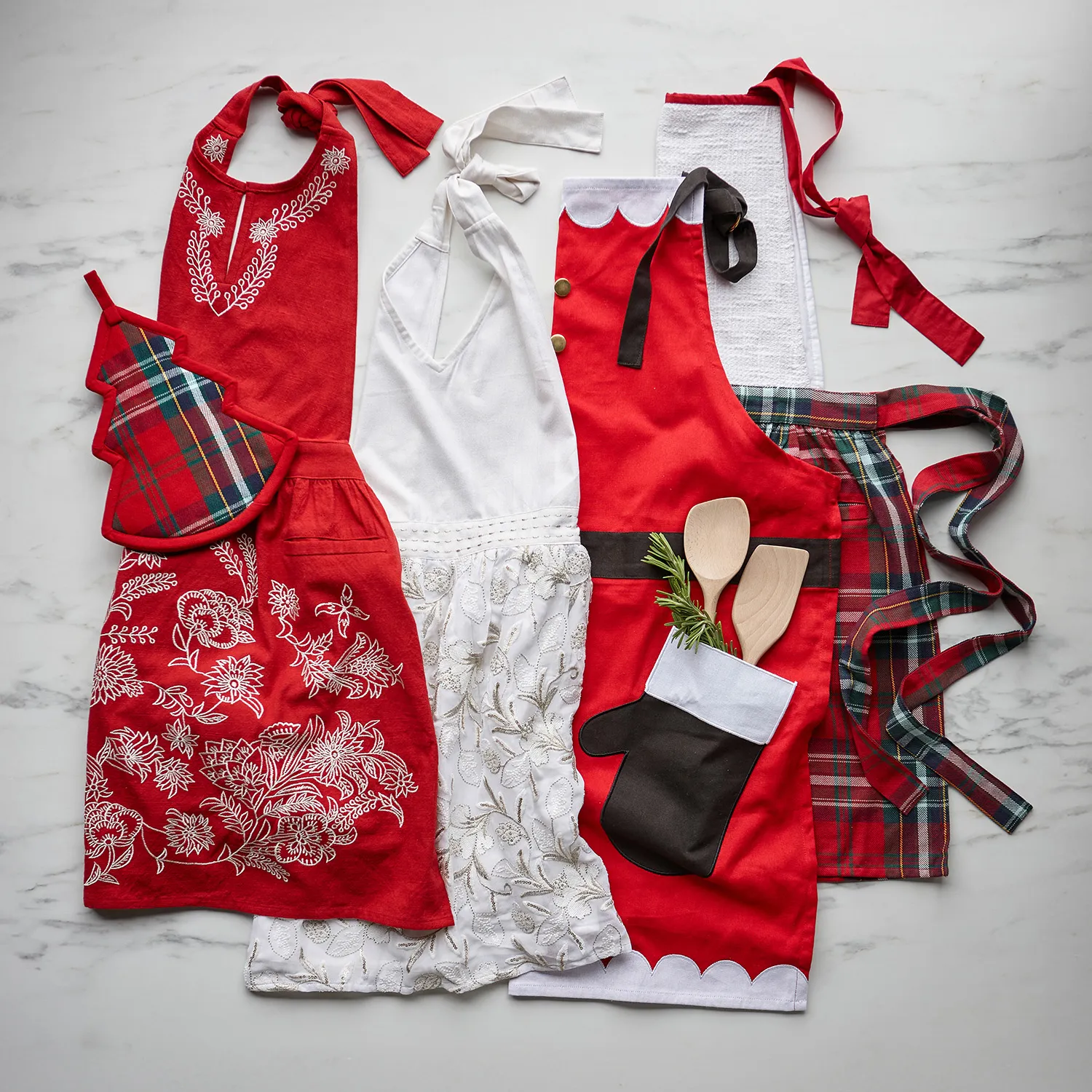Sur La Table Beaded Vintage-Inspired Apron