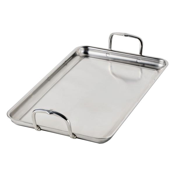 Hestan Provisions Stainless Steel Double Burner Griddle