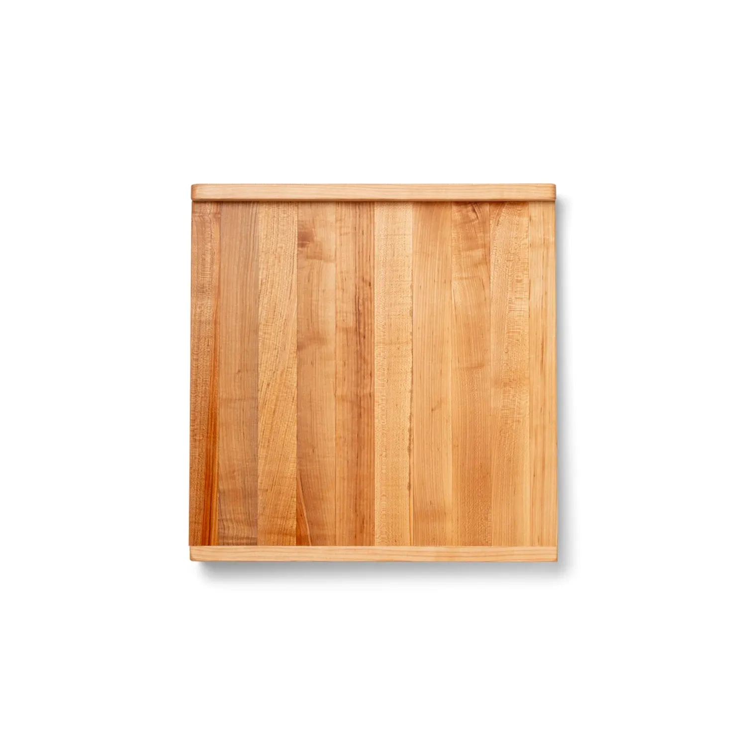 John Boos Maple Edge-Grain Countertop Cutting Board w/ Juice Groove, 17.75" x 17.25" x 1.25"