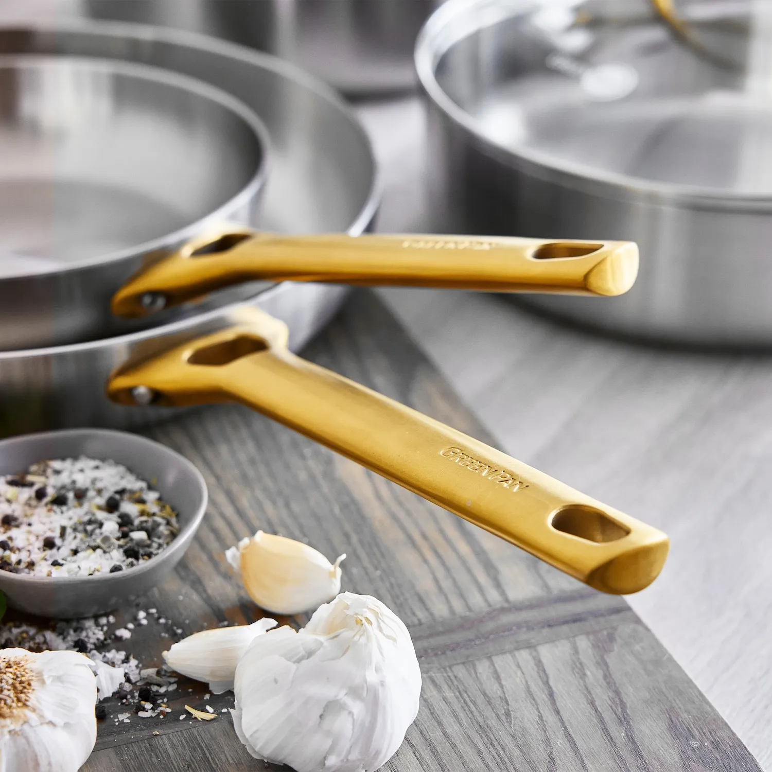 GreenPan Reserve Stainless Steel 10-Piece Cookware Set
