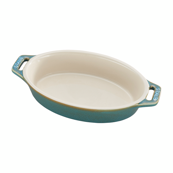 Staub Ceramic Oval Baking Dish, 15&#34;