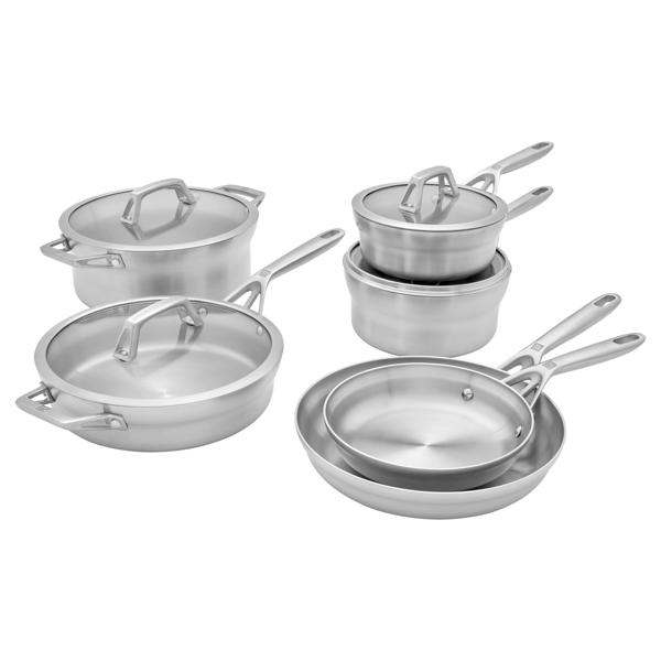 Zwilling Motion Stainless Steel 10-Piece Cookware Set