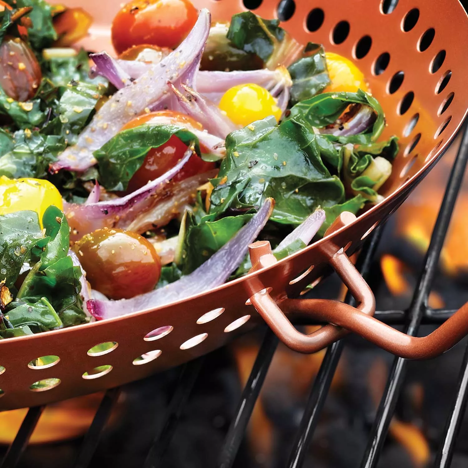 Outset Grill Basket and Skillet