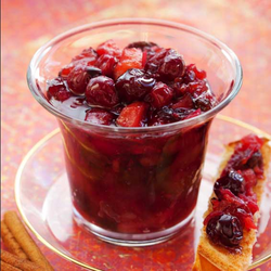 Apple-Cranberry Chutney with Quince